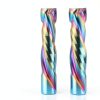 HOZLY 1/8" Shank Compression CNC Router Bits Spiral End Mill 10PCS DLC-2