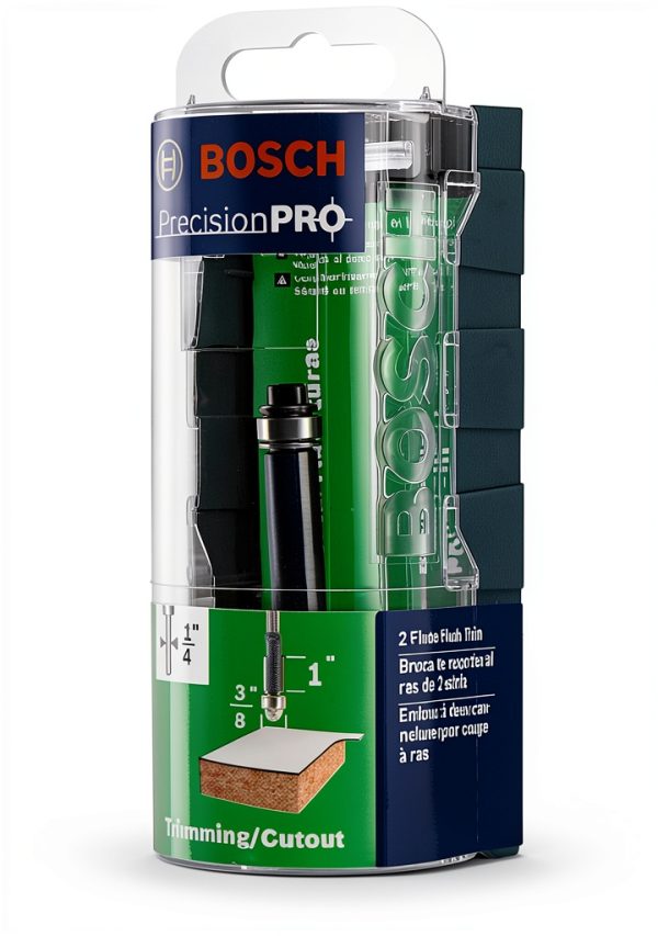 Bosch 85268MC 3/8 in. Double Flute Laminate Flush Trimming Router Bit-3