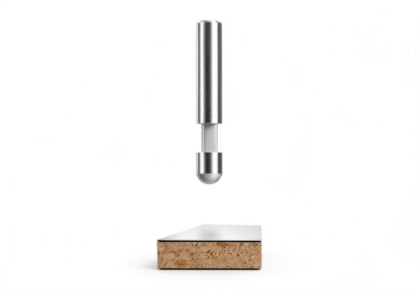 Bosch 85285 1/4 in. x 1/4 in. Solid Carbide 1-Flute Flush Trim Bit-1